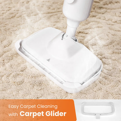 Lightweight Steam Mop Cleaner for Floors & Carpet with Washable Pads